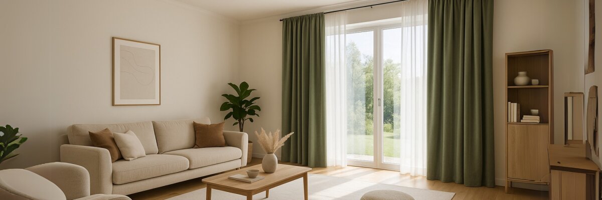 Gardinen-Trends 2025: Diese Farben &amp; Stoffe verschönern Ihr Zuhause - Gardinen-Trends 2025: Farben &amp; Stoffe für Ihr Zuhause