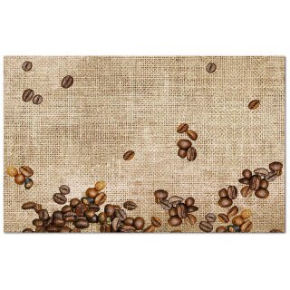 Tischset mit Digitaldruck Kaffee