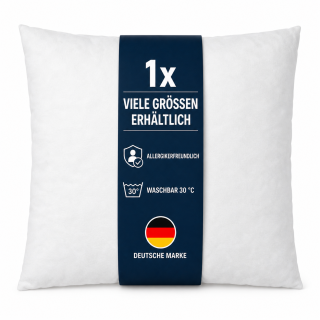 Füllkissen 40x40cm Innenkissen mit Polyesterfüllung für Dekokissen