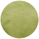 Kissenhülle "Kuschel" ca. 30x30cm grün - olivgrün mit Füllung