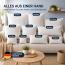 Füllkissen 40x80cm Innenkissen mit Entenfedern für Dekokissen