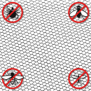 Insektenschutz Türvorhang mit Magneten 100 x 210 cm