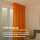 Gardine Blickdicht "Ellen" mit Universalband - 140x145 cm - Hellorange