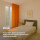 Gardine Blickdicht "Ellen" mit Universalband - 140x145 cm - Hellorange