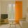 Gardine Blickdicht "Ellen" mit Universalband - 140x145 cm - Hellorange