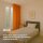 Gardine Blickdicht "Ellen" mit Universalband - 140x145 cm - Hellorange