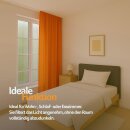 Gardine Blickdicht "Ellen" mit Universalband - 140x245 cm - Hellorange