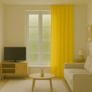 Gardine Blickdicht "Ellen" mit Universalband - 140x245 cm - Gelb