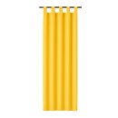 Dekoschal Ellen Schlaufen, 140x145cm - Gelb