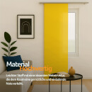 Flächenvorhang Schiebegardine Ellen mit Technik Gelb