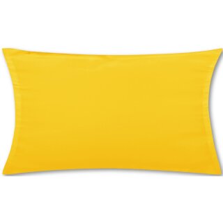 Kissenhülle "Ellen" im modernen Uni-Design Gelb 30 x 50 cm