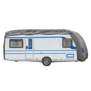 Schutzhülle für Wohnwagen, Caravan Abdeckung in der Größe "S" (Länge x Breite x Höhe) 460x250x220cm
