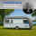 Schutzhülle für Wohnwagen, Caravan Abdeckung in der Größe "S" (Länge x Breite x Höhe) 460x250x220cm