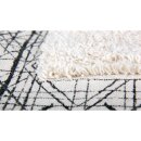 Badematten - Natur und Hellbeige - 45 x 70cm (Lines)