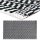 Teppiche black & white 50x80cm Arrow