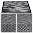 Teppiche black & white 50x80cm Hash