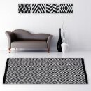 Teppiche black & white 60x90cm Diamond