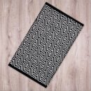 Teppiche black & white 60x90cm Diamond