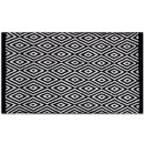 Teppiche black & white 60x90cm Diamond