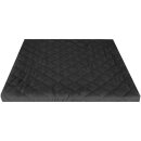 Waschmaschinenbezug mit Gummizug 60x60cm Schwarz