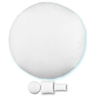 Innenkissen Inlett mit Kissenfüllung Ø 60 cm Polyester - Premiumfüllung
