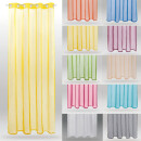 Ösenschal Noella Transparent 140x145cm, Farbe: gelb - lemongelb
