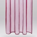 Ösenschal Noella Transparent 140x145cm, Farbe: bordeaux - beere