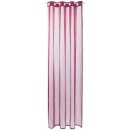 Ösenschal Noella Transparent 140x145cm, Farbe: bordeaux - beere