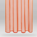Ösenschal Noella Transparent 140x245cm, Farbe: orange - möhre