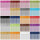 Fadenvorhang 90 x 240cm, rot - korallenrot