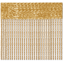 Fadenvorhang 140x240cm, gold - karamell