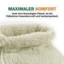 Fußwärmer ohne Strom Lammfloroptik...