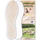 Einlegesohlen, Lammflor Schuheinlagen - 35/36 - Beige