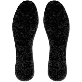Einlegesohlen, Lammflor Schuheinlagen - 37/38 - Schwarz
