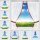 Gardinenset mit Stangendurchzug "Satin" 140x120cm - Weinrot Blumen bestickt