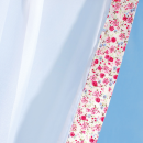 Gardinenset mit Stangendurchzug "Küche" 4 teilig - Bunt Blumen