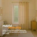 Gardinenschal Ellen blickdicht mit Ösen Beige 140x145 cm