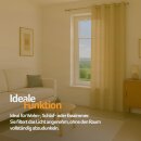 Gardinenschal Ellen blickdicht mit Ösen Beige 140x145 cm