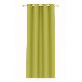 Gardinenschal Ellen blickdicht mit Ösen Grün 140x175 cm
