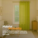 Gardinenschal Ellen blickdicht mit Ösen Grün 140x175 cm