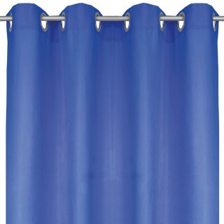 Dekoschal Ellen Ösen ca. 140x175cm blau - royalblau