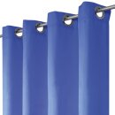 Dekoschal Ellen Ösen ca. 140x175cm blau - royalblau