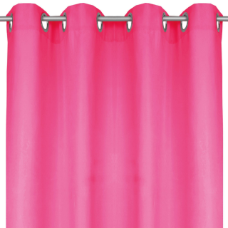 Dekoschal Ellen Ösen ca. 140x175 cm pink - rosa