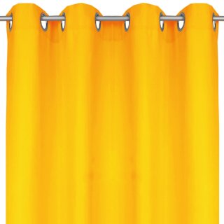 Dekoschal Ellen Ösen ca. 140x175cm hellorange - marigold