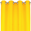 Dekoschal Ellen Ösen ca. 140x175 cm gelb - sonnengelb