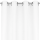 Dekoschal Ellen Ösen ca. 140x245 cm weiß - schneeweiß