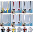 Raffgardine mit Schlaufen - 100x160cm - "Braun"