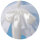 Raffgardine mit Schlaufen - 120x160 cm - "Weiß"