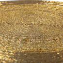 Glasperlen Untersetzer (Gold Antik)