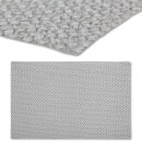 Tischset weboptik, geflochten, meliert